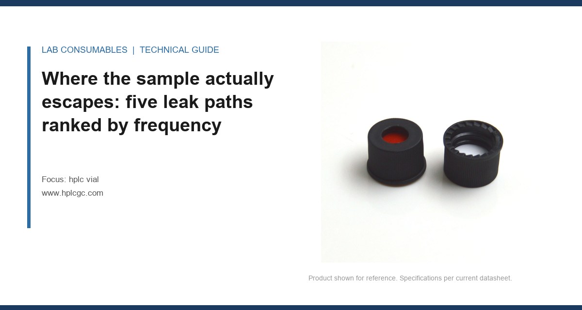 Where the sample actually escapes: five leak paths ranked by frequency